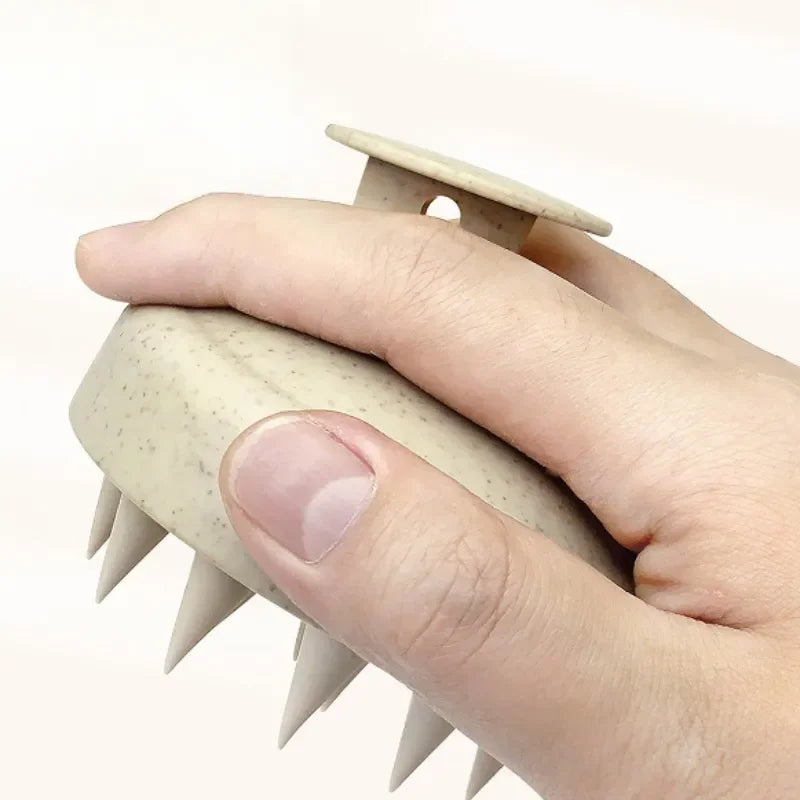 Silicone Shampoo Brush Head Scalp