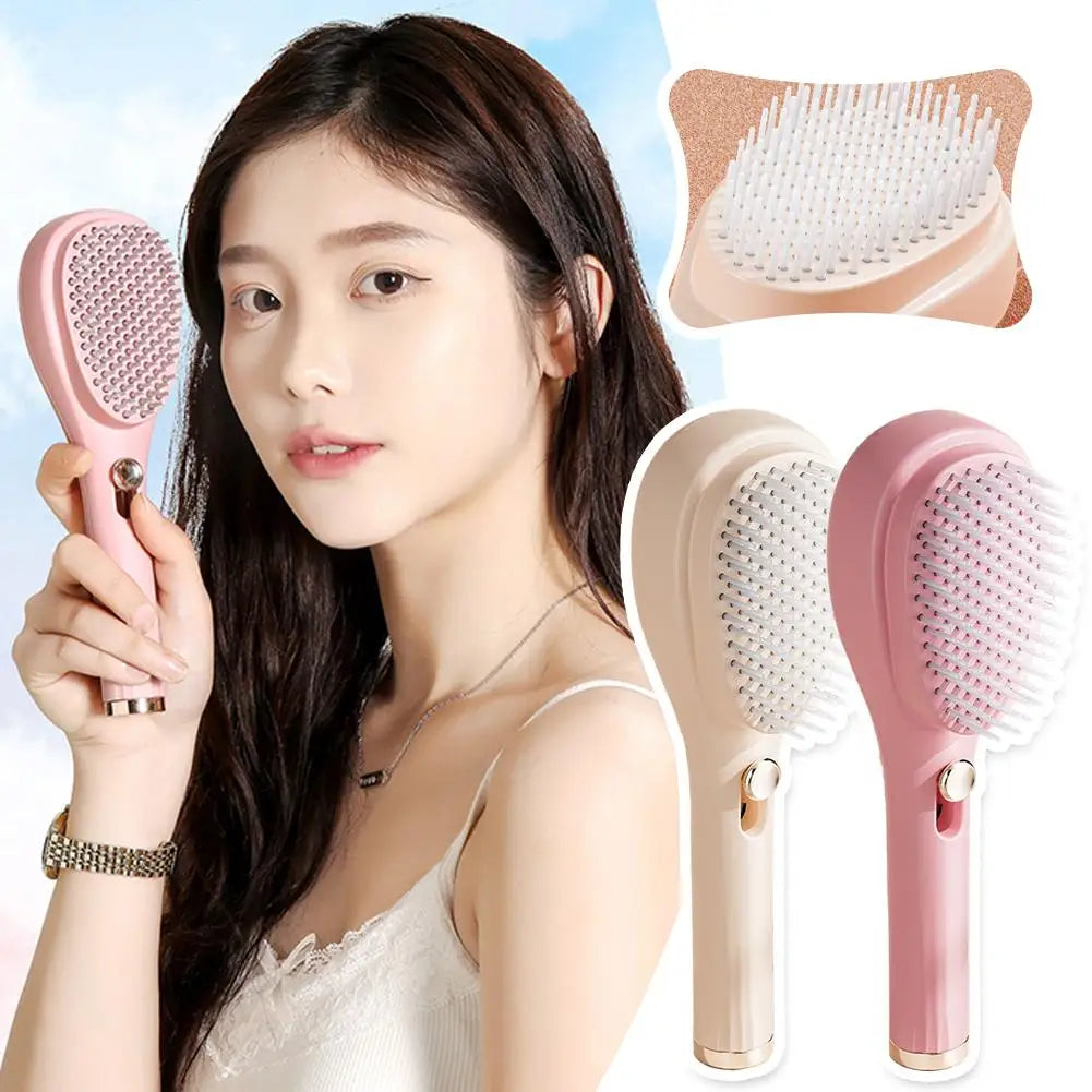 Self-Cleaning Hair Massage Comb