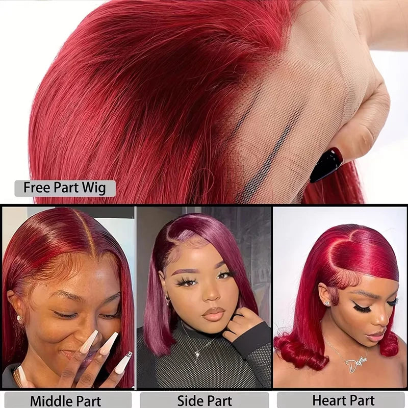Bob Wig Human Hair 13×4 Lace Front