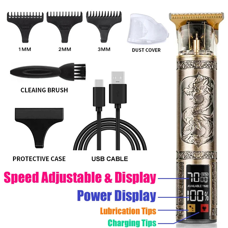 Professional Electric T9 Hair Clipper