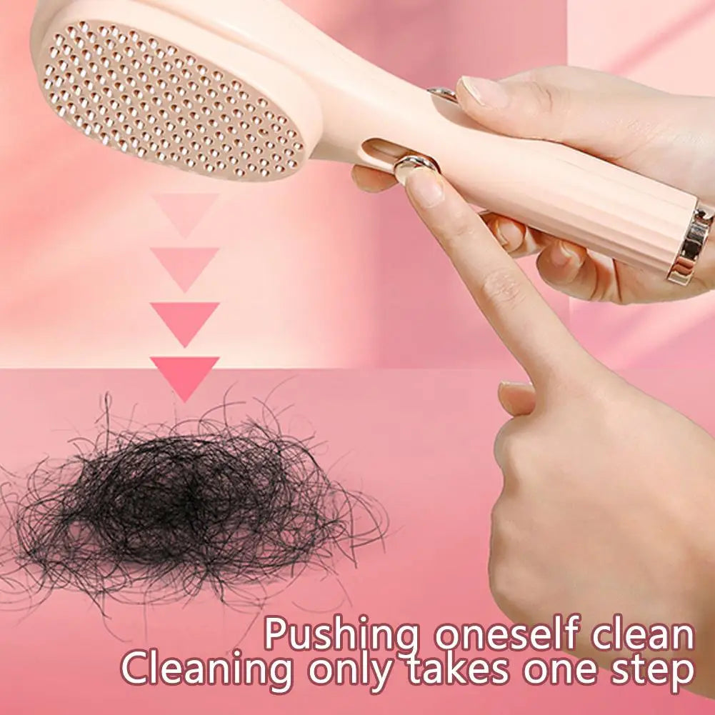 Self-Cleaning Hair Massage Comb