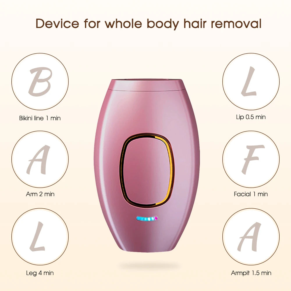 Laser Pulse Hair Removal Shaver