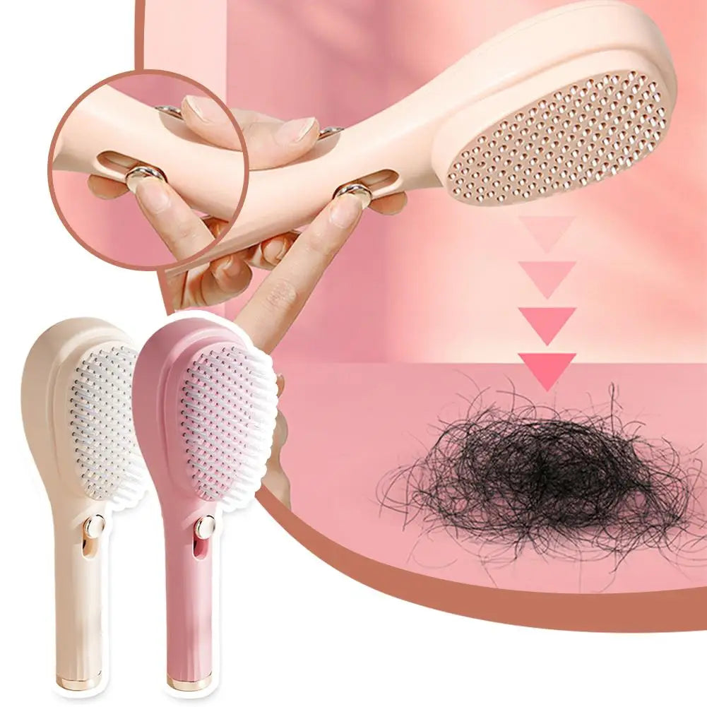 Self-Cleaning Hair Massage Comb