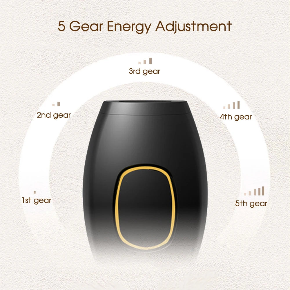 Laser Pulse Hair Removal Shaver