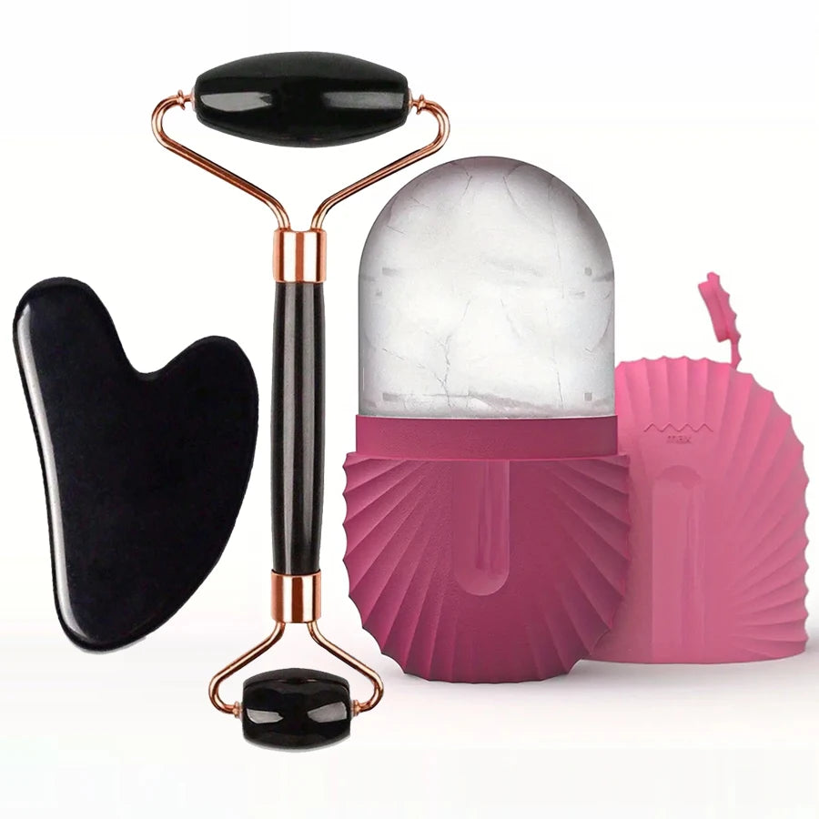 Face Roller Skincare Kit