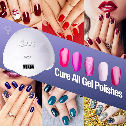 UV LED Nail Lamp 48W