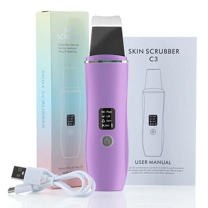 Ultrasonic Skin Scrubber Peeling