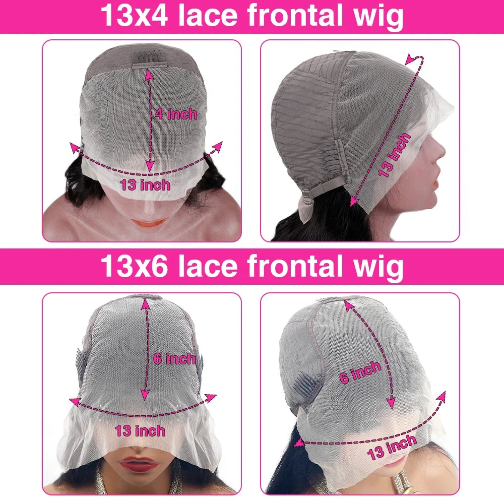 Human Hair Wigs Bob Lace Front