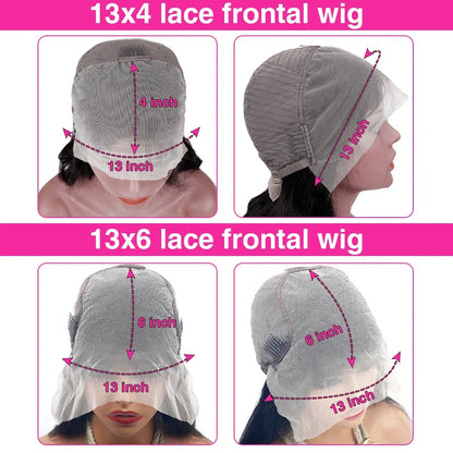 Human Hair Wigs Bob Lace Front