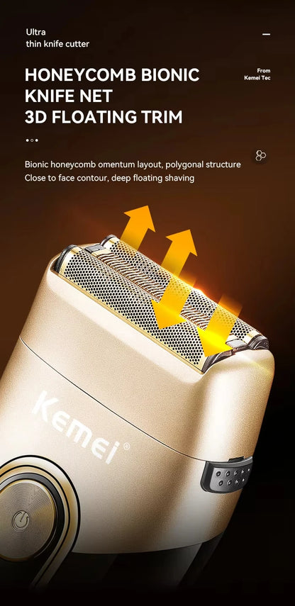 Kemei Professional Electric Hair Clipper Kit