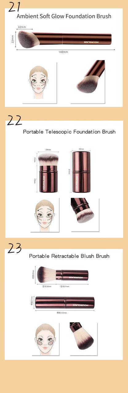 Hourglass Makeup Brushes Powder