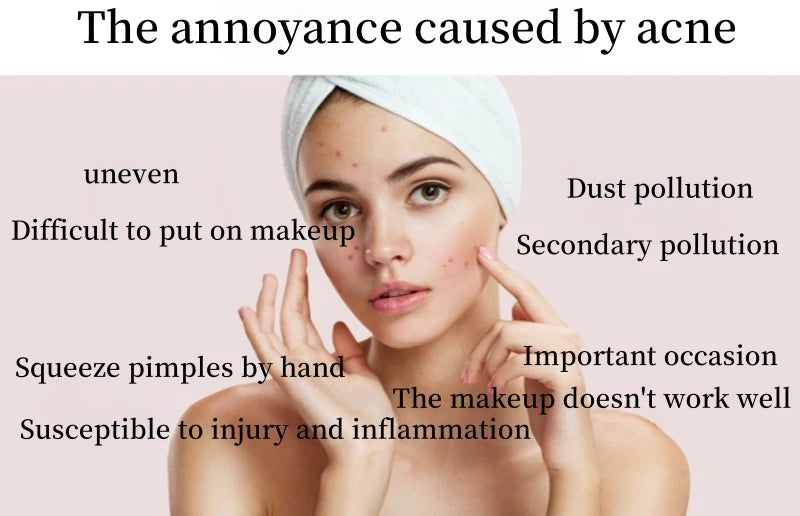 Hydrogel Acne Patch Invisible Closed Mouth