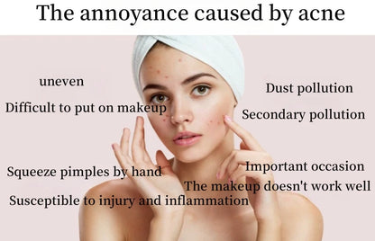 Hydrogel Acne Patch Invisible Closed Mouth