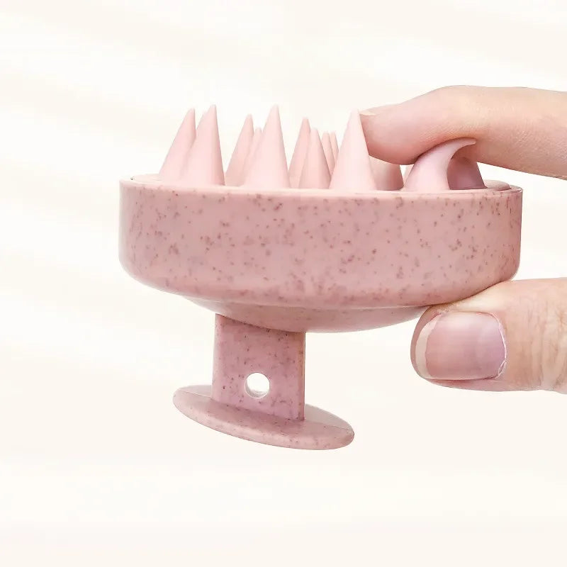 Silicone Shampoo Brush Head Scalp