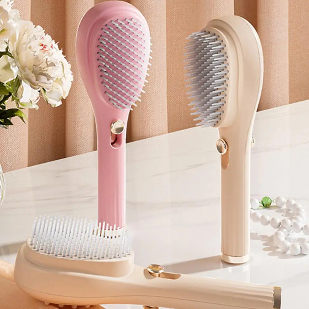 Self-Cleaning Hair Massage Comb