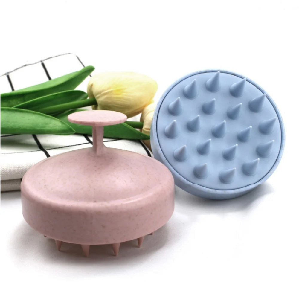 Silicone Shampoo Brush Head Scalp