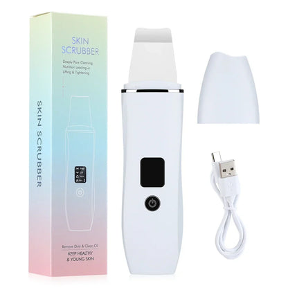 Ultrasonic Skin Scrubber Peeling