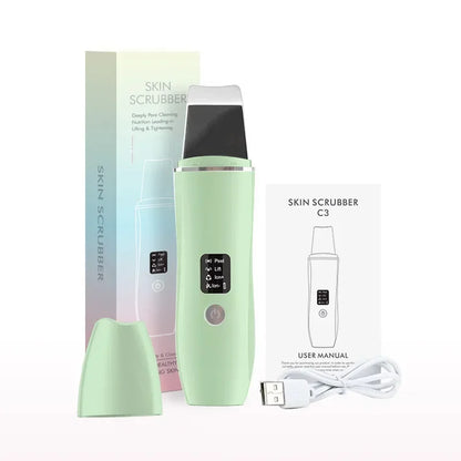 Ultrasonic Skin Scrubber Peeling