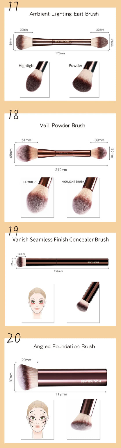 Hourglass Makeup Brushes Powder