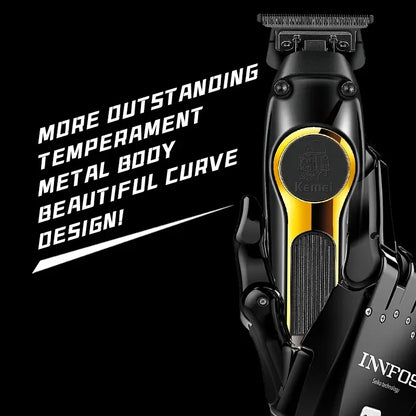 Kemei Professional Electric Hair Clipper Kit