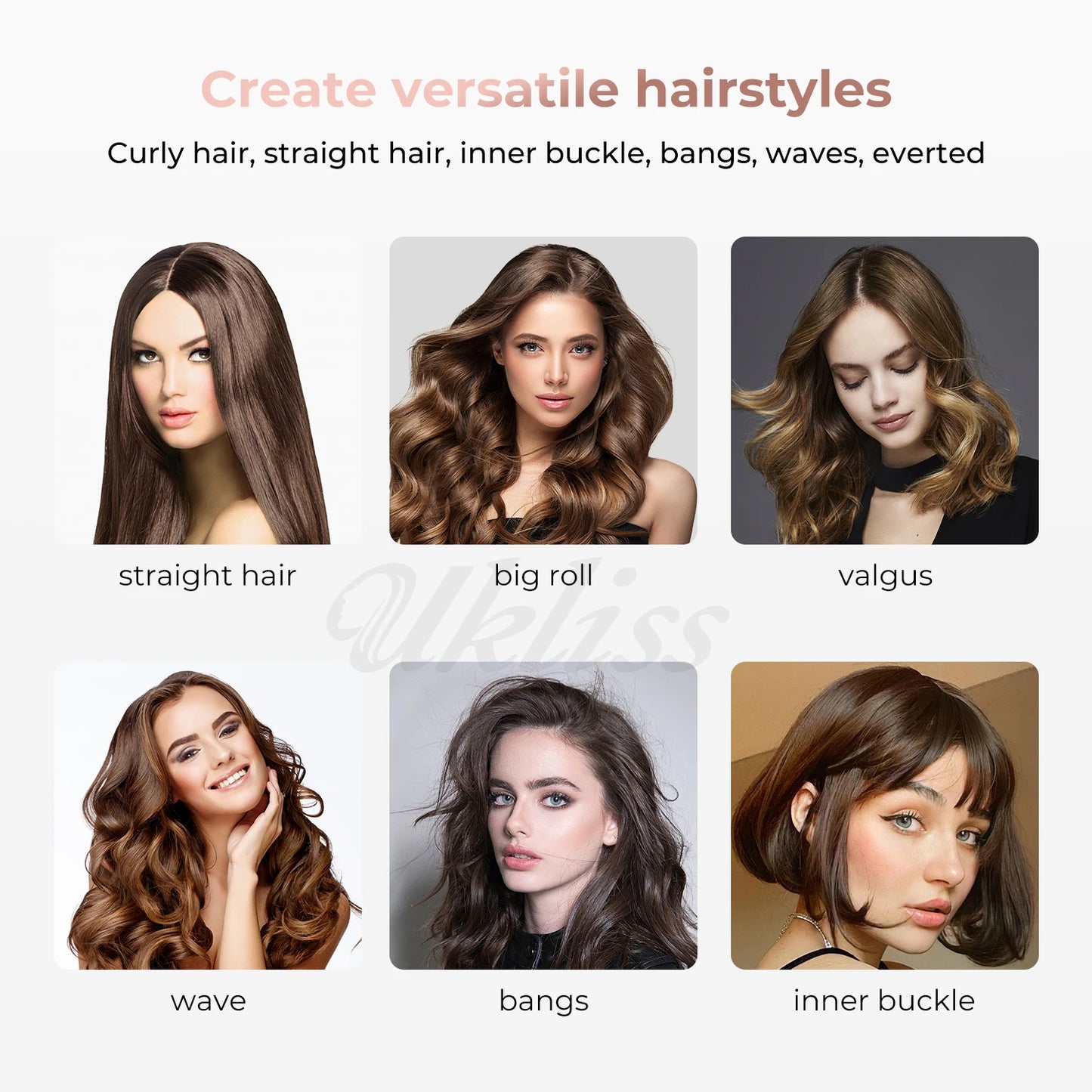 Ceramic Hair Curler Brush