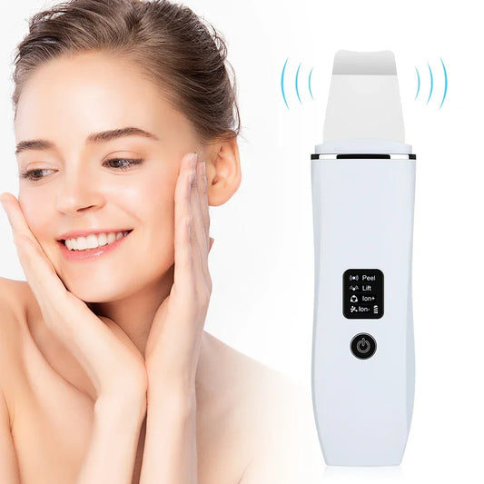 Ultrasonic Skin Scrubber Peeling