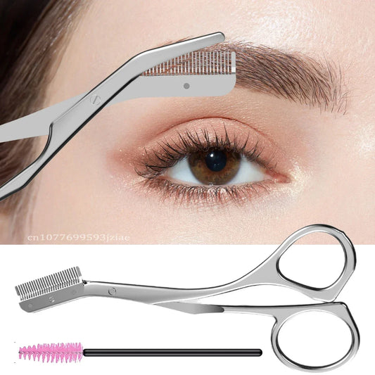 Stainless Steel Eyebrow Scissors