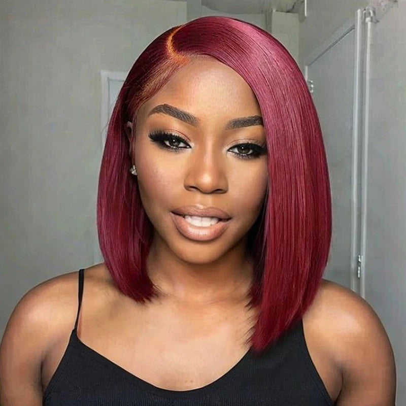 Bob Wig Human Hair 13×4 Lace Front