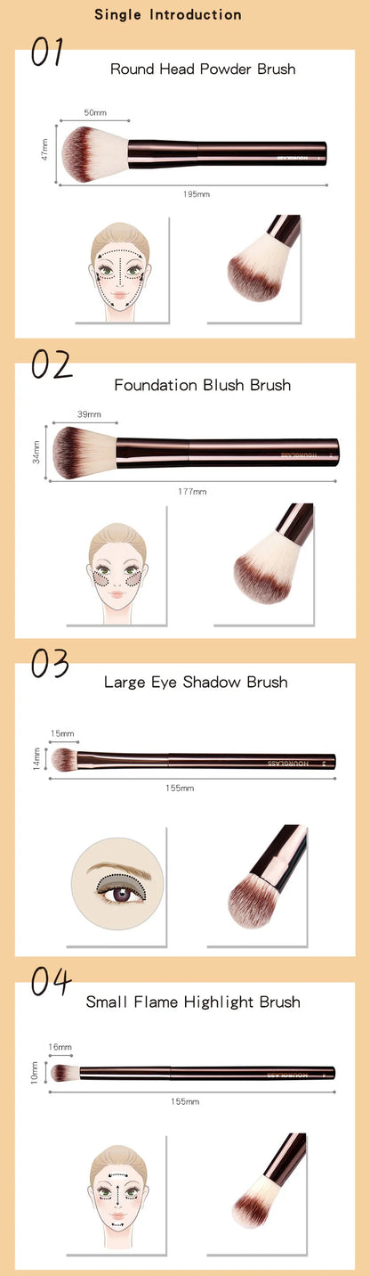 Hourglass Makeup Brushes Powder