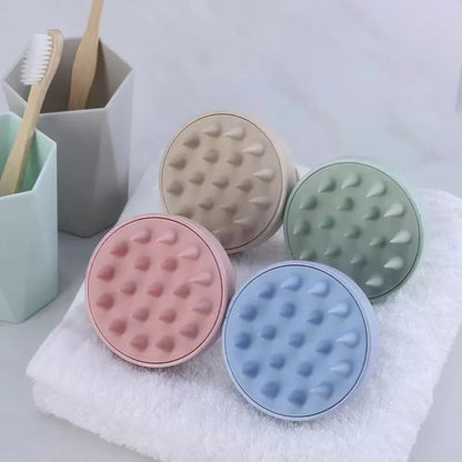 Silicone Shampoo Brush Head Scalp