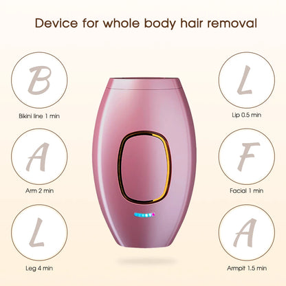Laser Pulse Hair Removal Shaver