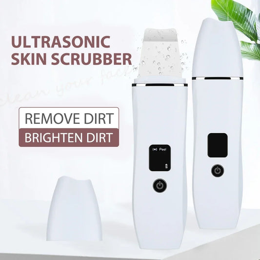 Ultrasonic Skin Scrubber Peeling