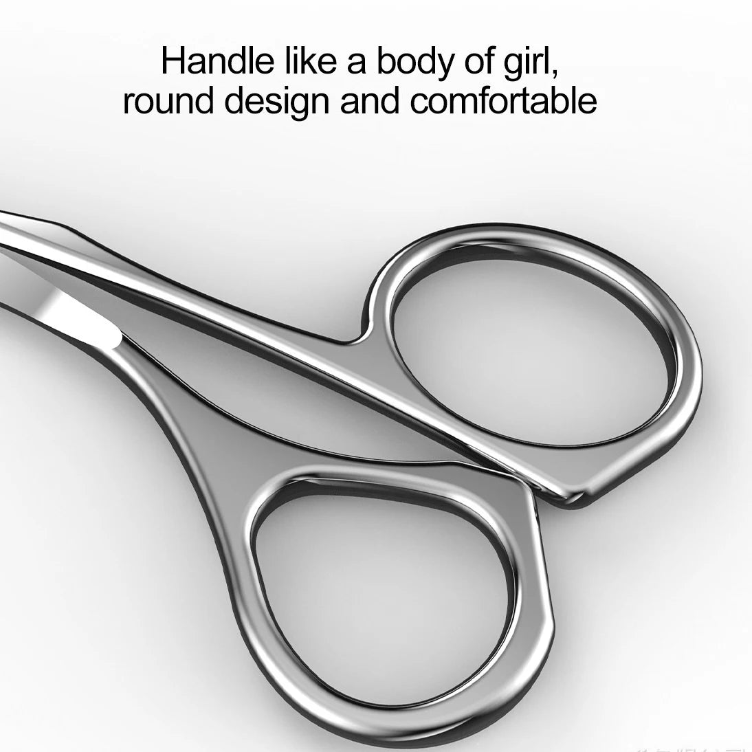 Stainless Steel Eyebrow Scissors