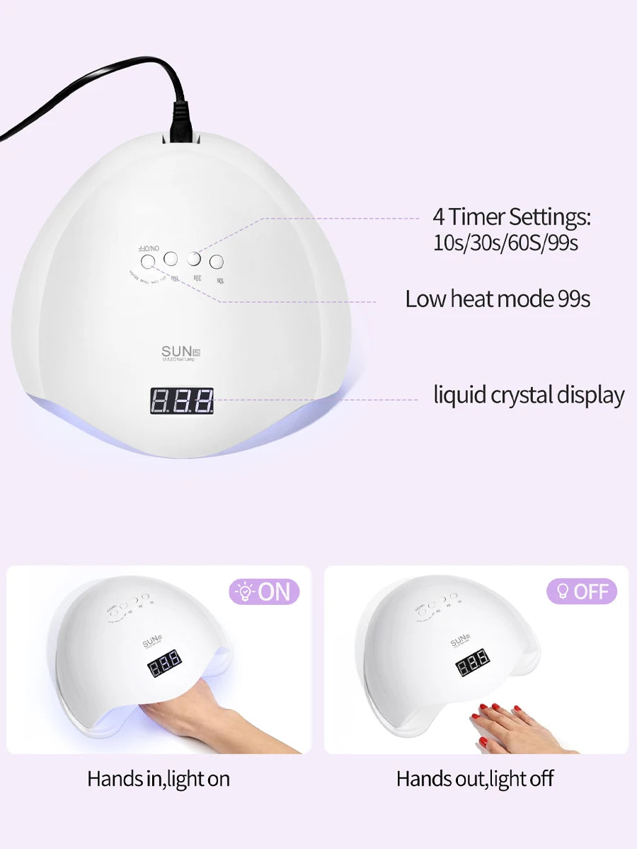 UV LED Nail Lamp 48W
