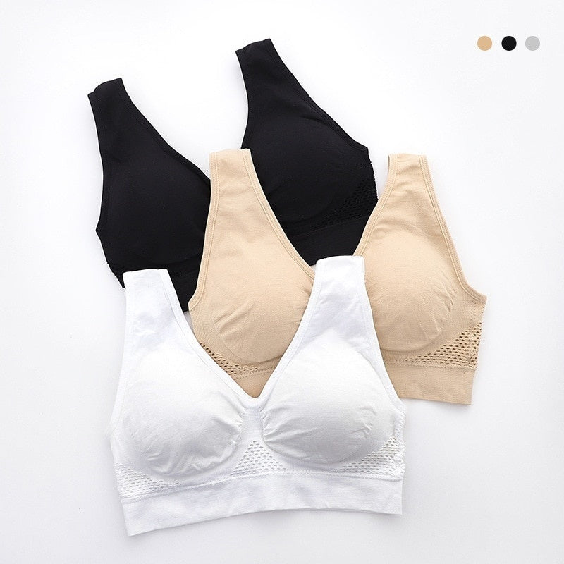 Breathable Sports Vest Bra Sweat