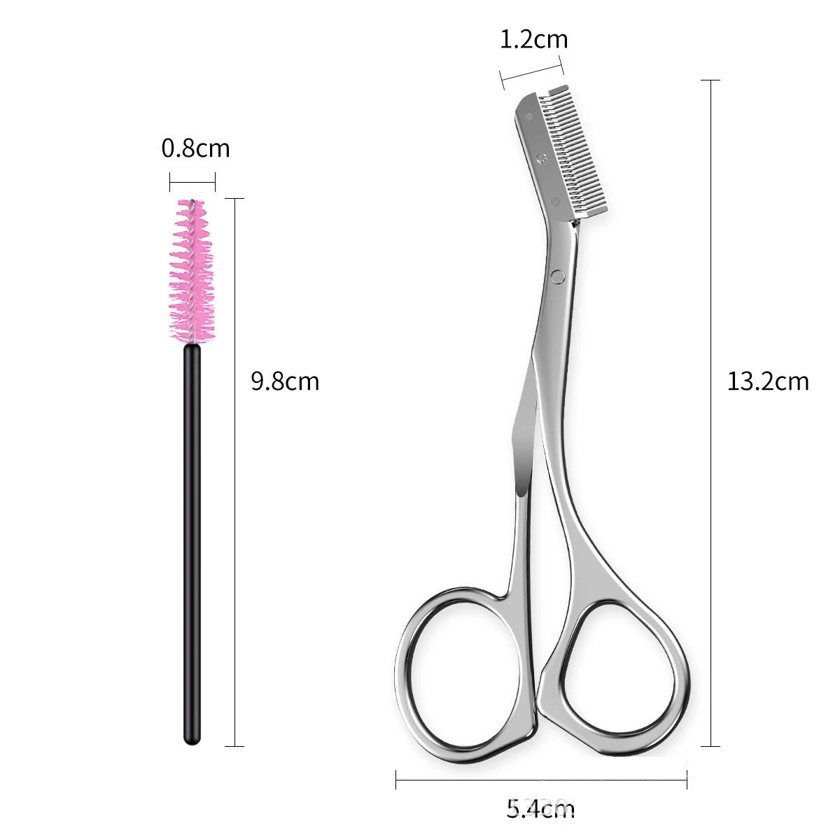 Stainless Steel Eyebrow Scissors