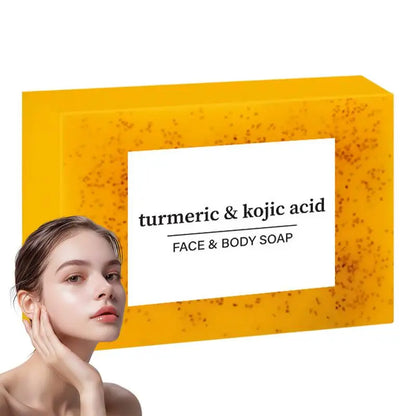 Body soap bar Brightening Lemon Turmeric