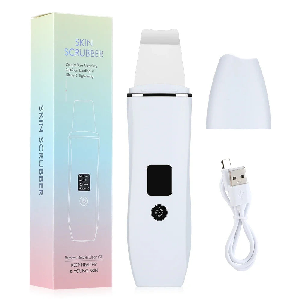 Ultrasonic Skin Scrubber Peeling