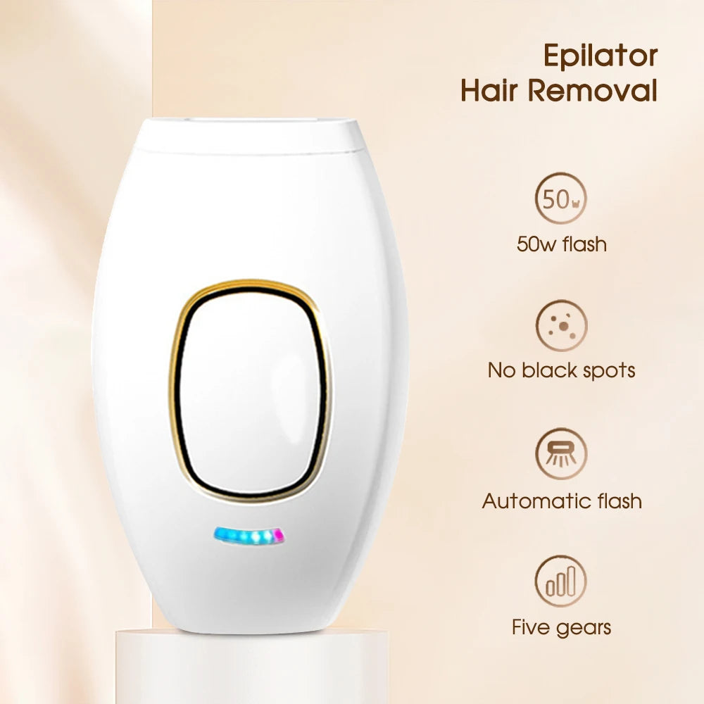 Laser Pulse Hair Removal Shaver