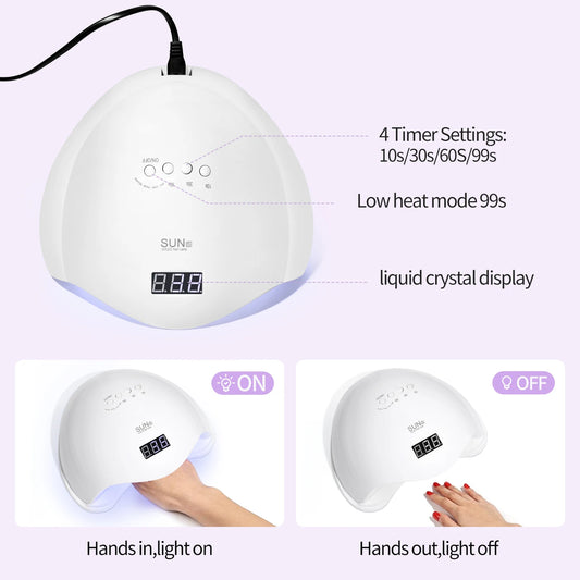 UV LED Nail Lamp 48W
