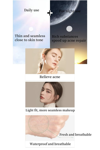 Hydrogel Acne Patch Invisible Closed Mouth