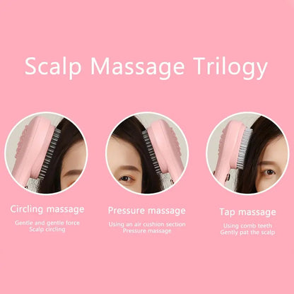 Self-Cleaning Hair Massage Comb