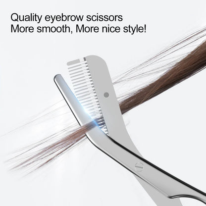 Stainless Steel Eyebrow Scissors