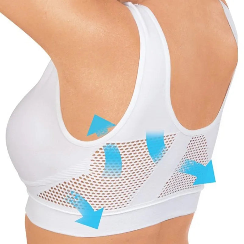 Breathable Sports Vest Bra Sweat