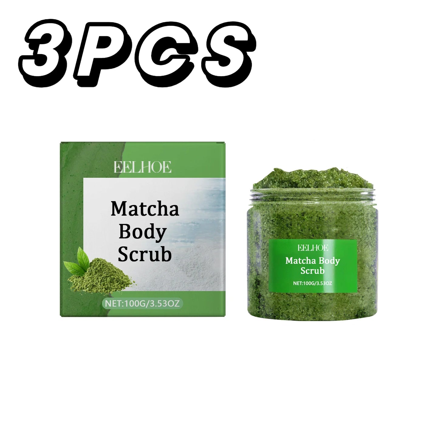 Matcha Sea Salt Body Scrub
